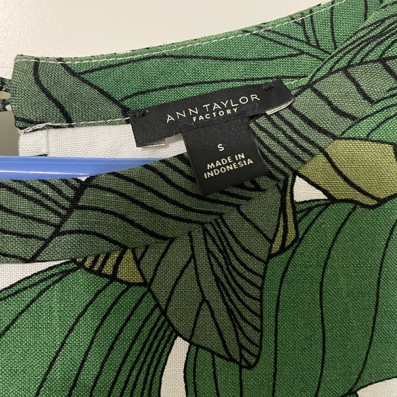 Anne Taylor Linen Blend Ladies S Blouse - Picture 2 of 9